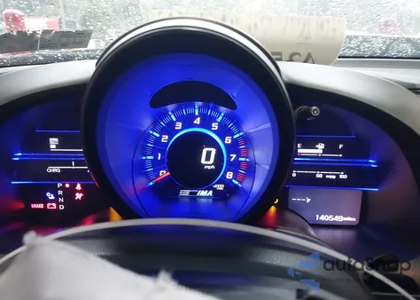 2013 Honda Cr-Z Ex из США, поврежденный, VIN JHMZF1D62DS000780